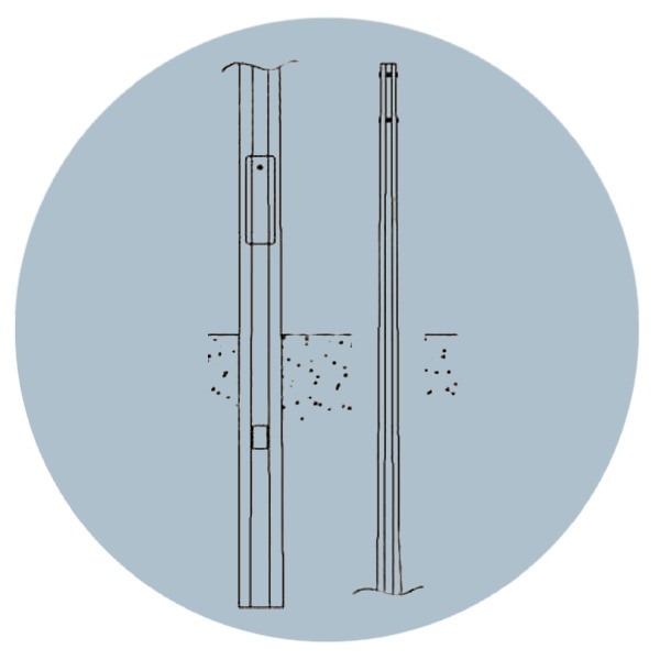 Опора освещения ОГК-10,0-4(3)