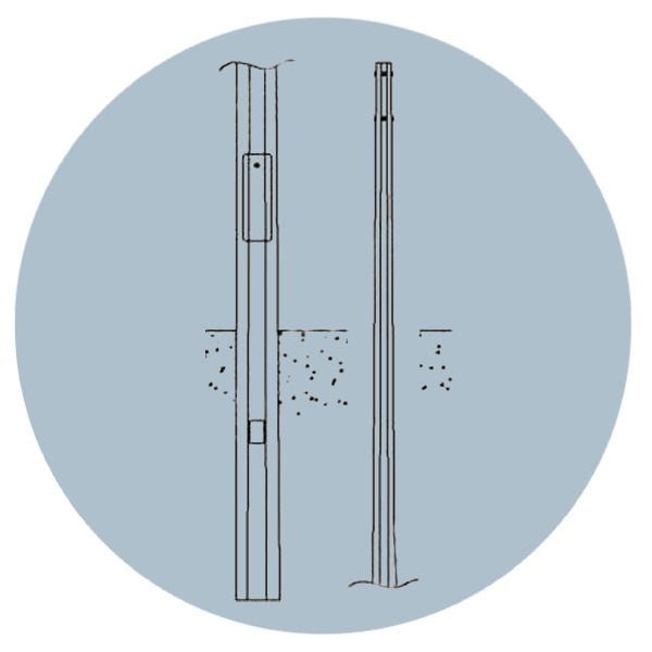 Опора освещения ОГК-11,0-4(1)