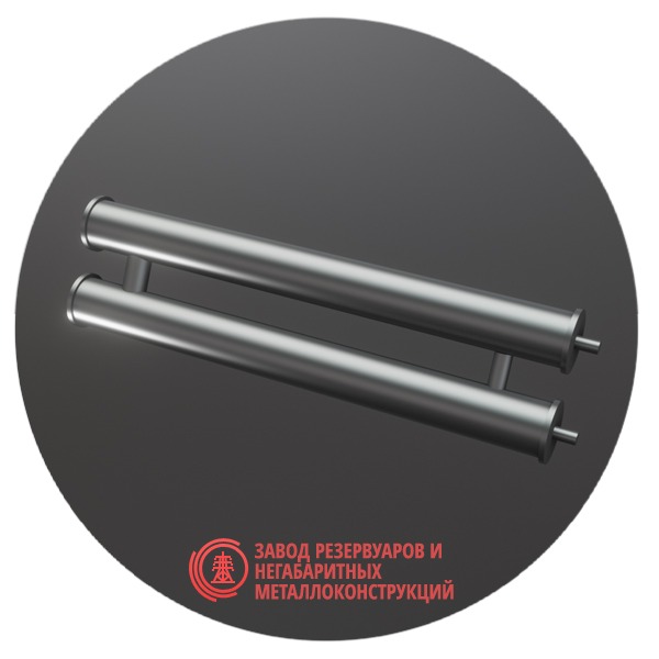 Регистры отопления двухрядные РСП-2x42x2.0-5000 мм
