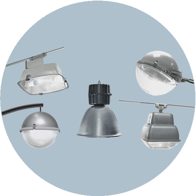 Светильник ламповый &quot;Адонис&quot; напольный, венчающий натриевый