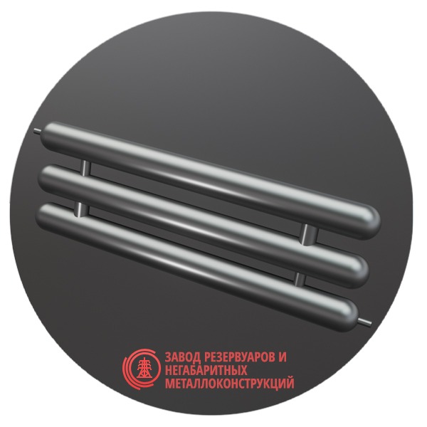 Регистры отопления трехрядные РСЭ-3x48x2.0-2000 мм