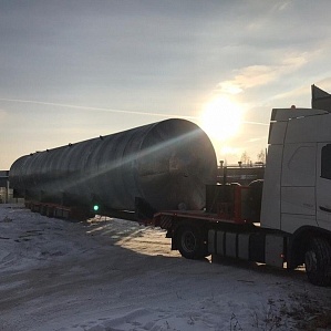 Двустенный горизонтальный резервуар РГСД-100 м3